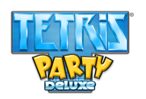 Tetris Party Deluxe title screen for Nintendo DS